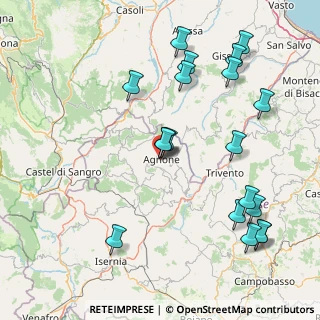Mappa Via Gualterio, 86081 Agnone IS, Italia (19.72737)