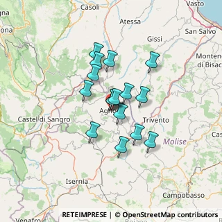 Mappa Via Gualterio, 86081 Agnone IS, Italia (10.03688)