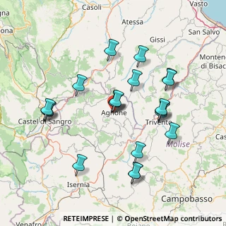 Mappa Piazza IV Novembre, 86081 Agnone IS, Italia (15.7045)