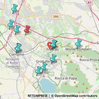 Mappa Via Santa Maria Ausiliatrice, 00044 Frascati RM, Italia (5.04)