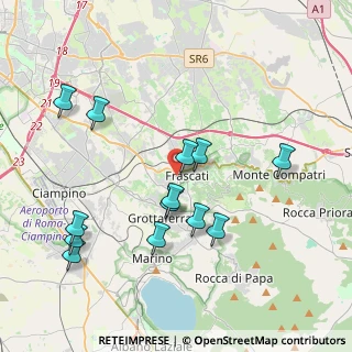 Mappa Via Santa Maria Ausiliatrice, 00044 Frascati RM, Italia (4.26846)
