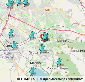 Mappa Via San Domenico Savio, 00044 Frascati RM, Italia (5.22429)