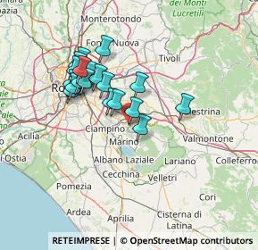 Mappa Via San Domenico Savio, 00044 Frascati RM, Italia (12.797)