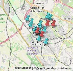 Mappa Via Umberto Giordano, 00043 Ciampino RM, Italia (0.96)