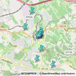 Mappa Via Solferino, 00044 Frascati RM, Italia (0.625)