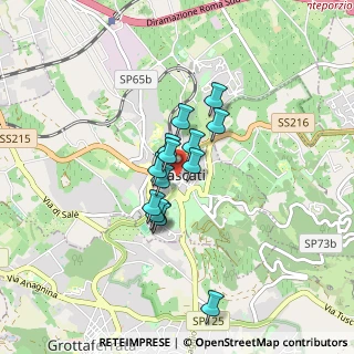 Mappa Via Solferino, 00044 Frascati RM, Italia (0.60357)