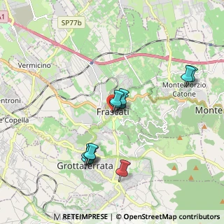 Mappa Piazza Monte Grappa, 00044 Frascati RM, Italia (1.78273)