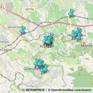 Mappa Via Bezzecca, 00044 Frascati RM, Italia (1.88059)