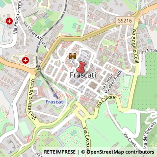Mappa Via Bezzecca, 23, 00044 Frascati, Roma (Lazio)