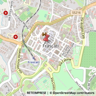Mappa Piazza Mazzini, 5, 00044 Frascati, Roma (Lazio)