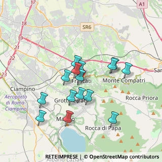 Mappa Via Solferino, 00044 Frascati RM, Italia (3.32533)