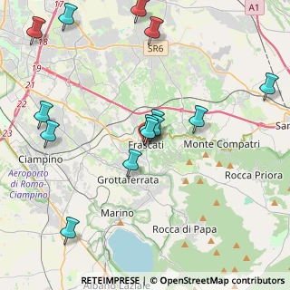 Mappa Via Solferino, 00044 Frascati RM, Italia (4.835)