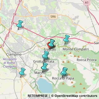Mappa Piazza Monte Grappa, 00044 Frascati RM, Italia (3.5475)