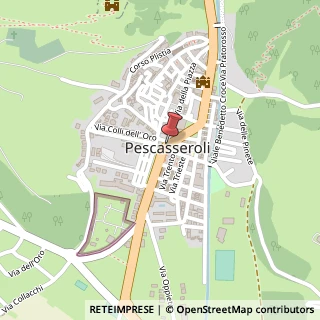 Mappa Piazza San Antonio, 17, 67032 Pescasseroli, L'Aquila (Abruzzo)