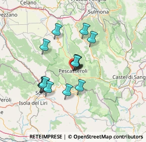 Mappa Parco Nazionale D'Abruzzo Lazio e Molise, 67032 Pescasseroli AQ, Italia (11.47867)