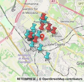 Mappa Via Francesco Nigrò, 00043 Ciampino RM, Italia (1.274)