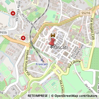 Mappa Via Vincenzo del Grande, 11, 00044 Frascati, Roma (Lazio)