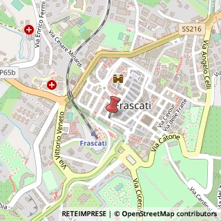 Mappa Via Vincenzo del Grande, 1, 00044 Frascati, Roma (Lazio)