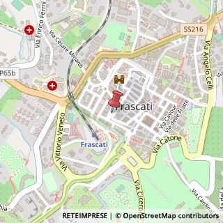 Mappa Via Vincenzo del Grande, 6, 00044 Frascati, Roma (Lazio)