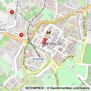 Mappa Via Armando Diaz, 42, 00044 Frascati, Roma (Lazio)