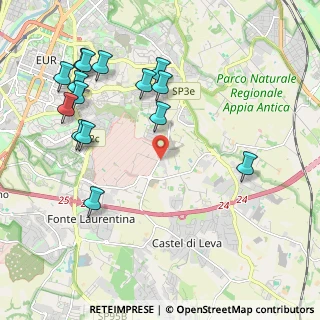 Mappa Via della Cecchignola, 00143 Roma RM, Italia (2.49933)