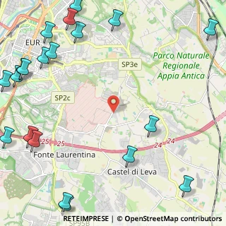 Mappa Via della Cecchignola, 00143 Roma RM, Italia (3.8055)