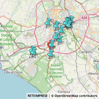 Mappa Via Padre Alberto Grammatico, 00144 Roma RM, Italia (7.50529)