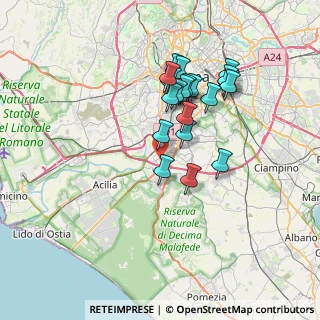 Mappa Via Padre Alberto Grammatico, 00144 Roma RM, Italia (6.673)