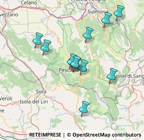 Mappa Parco nazionale d'Abruzzo, 67032 Pescasseroli AQ, Italia (13.65818)