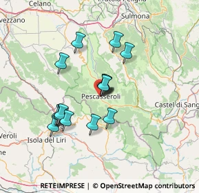 Mappa Parco nazionale d'Abruzzo, 67032 Pescasseroli AQ, Italia (12.065)