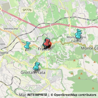 Mappa Via Luigi Canina, 00044 Frascati RM, Italia (1.22)