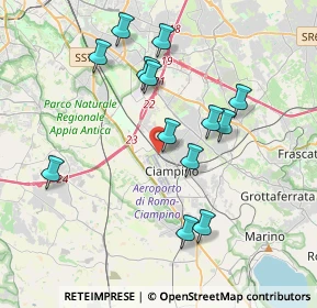 Mappa Via Appia Diramazione a, 00043 Ciampino RM, Italia (3.94)