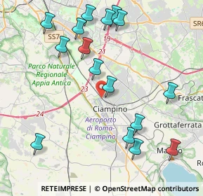 Mappa Via Appia Diramazione a, 00043 Ciampino RM, Italia (4.96063)