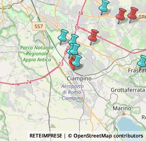 Mappa Via Appia Diramazione a, 00043 Ciampino RM, Italia (4.61727)