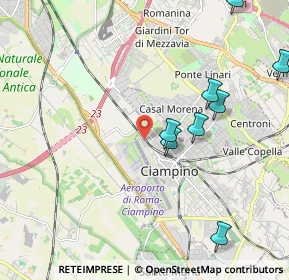 Mappa Via Appia Diramazione a, 00043 Ciampino RM, Italia (3.01909)