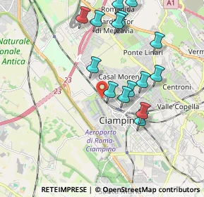 Mappa Via Appia Diramazione a, 00043 Ciampino RM, Italia (2.08867)