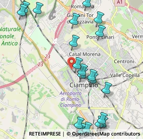 Mappa Via Appia Diramazione a, 00043 Ciampino RM, Italia (2.7085)