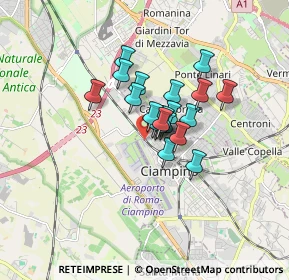 Mappa Via Appia Diramazione a, 00043 Ciampino RM, Italia (1.1025)