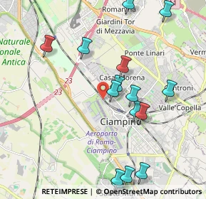 Mappa Via Appia Diramazione a, 00043 Ciampino RM, Italia (2.37933)