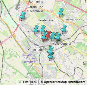 Mappa Largo Enrico Fermi, 00043 Ciampino RM, Italia (1.355)