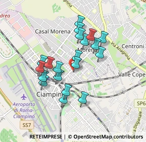 Mappa Via Onofria Pellicceri, 00043 Ciampino RM, Italia (0.7925)