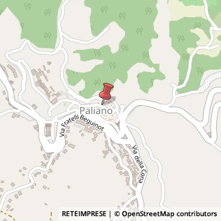 Mappa Via Zancati, 50, 03018 Paliano, Frosinone (Lazio)