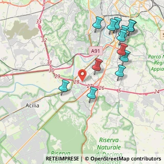 Mappa Via Deserto di Gobi, 00144 Roma RM, Italia (4.99385)
