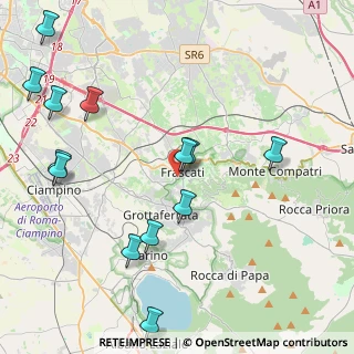 Mappa Via Candido Galli, 00044 Frascati RM, Italia (5.37308)