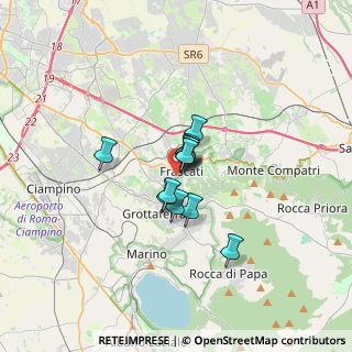 Mappa Via Candido Galli, 00044 Frascati RM, Italia (1.84167)