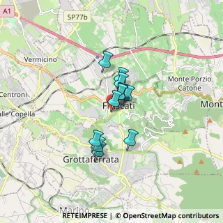 Mappa Via Candido Galli, 00044 Frascati RM, Italia (1.0475)