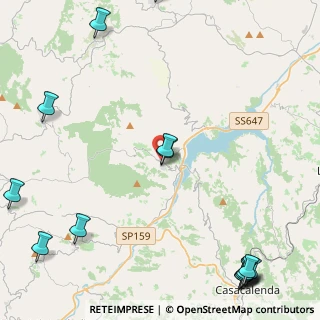Mappa SP73b, 86030 Guardialfiera CB, Italia (7.846)