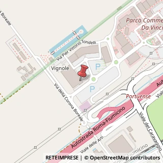 Mappa Via Lucio Battisti 12 - C/O Da Vinci Village, 00054 Fiumicino RM, Italia, 00054 Fiumicino, Roma (Lazio)
