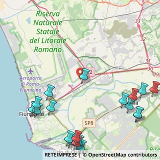 Mappa Via Lucio Battisti 12 - C, 00054 Fiumicino RM, Italia (6.7945)