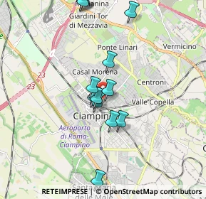 Mappa Via Francesco Petrarca, 00043 Ciampino RM, Italia (1.85692)